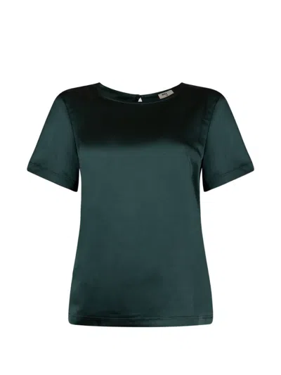 Weekend Max Mara Crew-neck T-shirt In Green