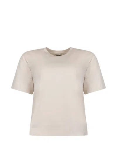 Weekend Max Mara Crew-neck T-shirt In Neutral