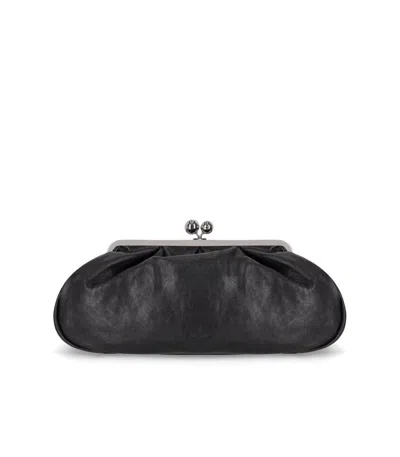 Weekend Max Mara Cristin Large Black Clutch