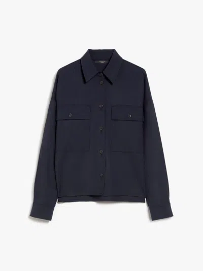 Weekend Max Mara Crochet Jacket Navy