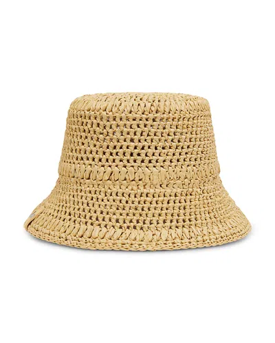 Weekend Max Mara Crocheted Cloche Hat In Gold
