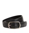 Weekend Max Mara Crocodile-embossed Leather Belt In Black