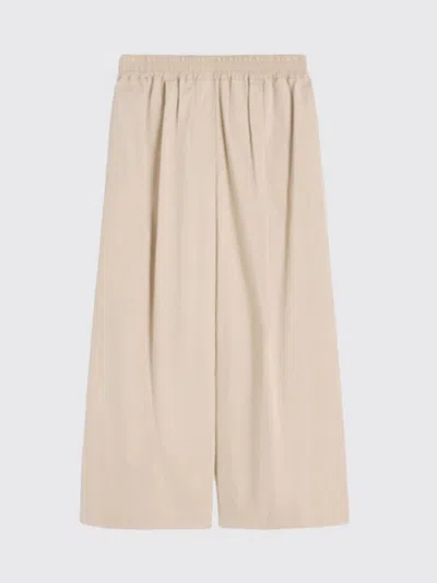 Weekend Max Mara Cropped Gabardine Trousers In Neutral