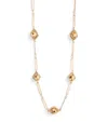 Weekend Max Mara Crystal-embellished Necklace In Yellow