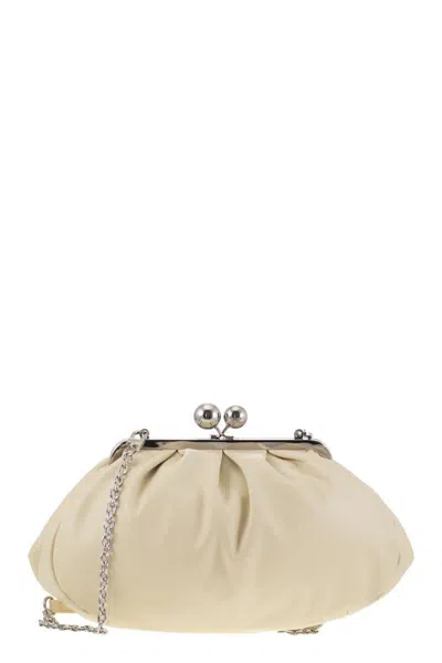 Weekend Max Mara Cubico - Medium Pastry Bag In Nappa Leather In Beige