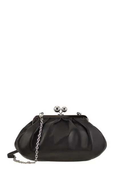 Weekend Max Mara Cubico - Medium Pastry Bag In Nappa Leather In Black