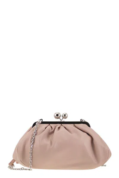 Weekend Max Mara Cubico - Medium Pastry Bag In Nappa Leather In Pink