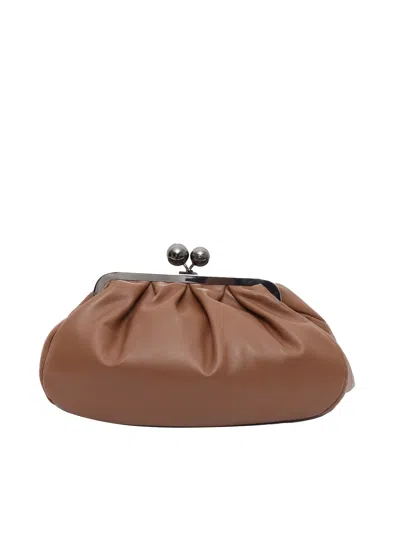 Weekend Max Mara Cubico Bag In Brown