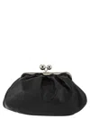 Weekend Max Mara Cubico Medium Pastry Bag In Nappa Leather In 黑色的