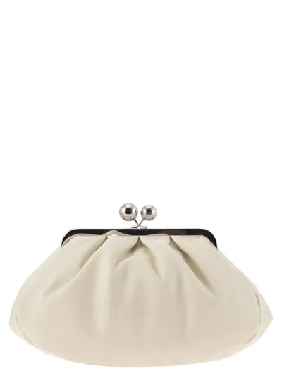 Weekend Max Mara Cubico Medium Pastry Bag In Nappa Leather In Ivory