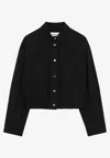 Weekend Max Mara Elasticated Cropped Jacket In Brown