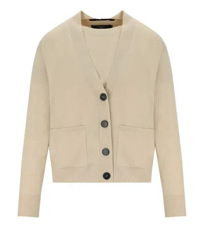 WEEKEND MAX MARA WEEKEND MAX MARA DECANO SABBIA TWIN SET