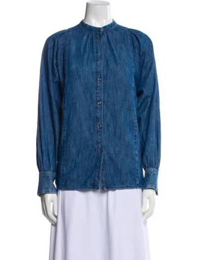 Pre-owned Weekend Max Mara Denim Jacket In Blue
