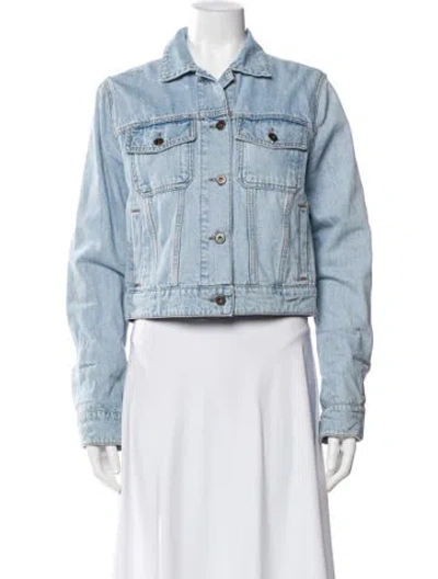 Pre-owned Weekend Max Mara Denim Jacket In Blue