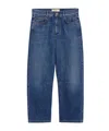 Weekend Max Mara Denim Trousers With Belt Loops