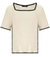 Weekend Max Mara Short-sleeved T-shirt In Beige
