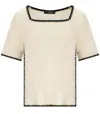 Weekend Max Mara Short-sleeved T-shirt In Nude