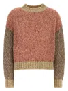 Weekend Max Mara Melange Red Acrylic Blend Dionigi Sweater In Multi
