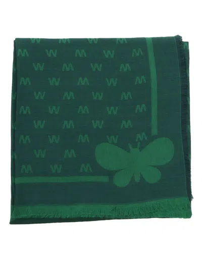 Weekend Max Mara Scarf In Green