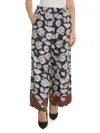Weekend Max Mara Printed Pyjama Trousers In Blue/white