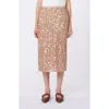 Weekend Max Mara Docchio Sequin Midi Skirt In Brown