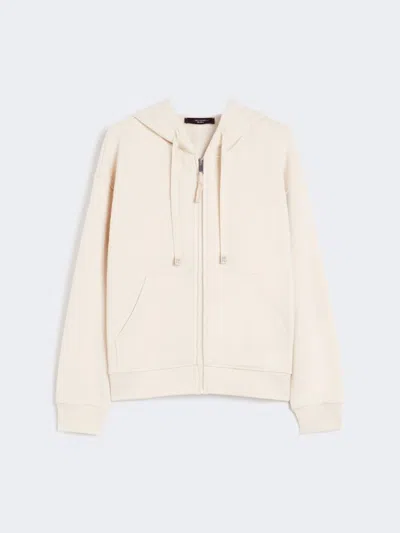 Weekend Max Mara Dog - Cotton Zipped Sweatshirt