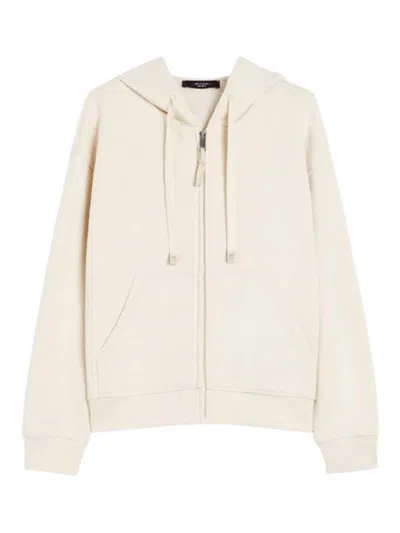 Weekend Max Mara Dog Sweatshirt In Cotton Jersey In Neutral