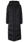 Weekend Max Mara Buttoned Drawstring Jacket In Black