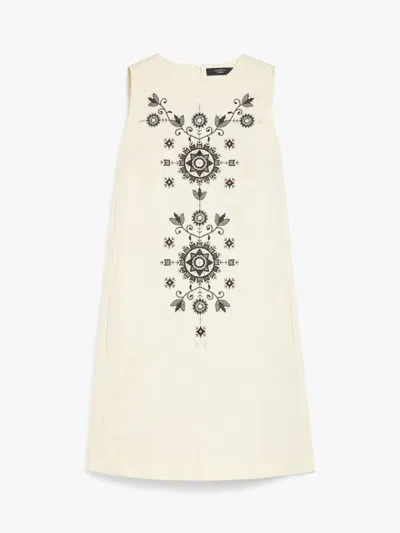Weekend Max Mara Donald Dress Beige