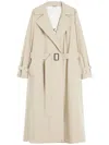 Weekend Max Mara Water-repellent Canvas Trench Coat