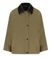 Weekend Max Mara Dorema Beige Jacket In Green