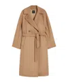 Weekend Max Mara Double-breasted Wool Mid-length Coat In Multi