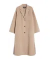 Weekend Max Mara Double-faced Wool-blend Coat - Camel In Brown
