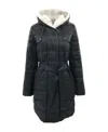 Weekend Max Mara Double-sided Hooded Down Jacket In Black
