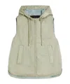 Weekend Max Mara Double-sided Vest In Gray