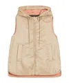Weekend Max Mara Double-sided Vest In Nude
