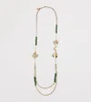 Weekend Max Mara Double-strand Necklace In Yellow