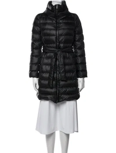 Pre-owned Weekend Max Mara Down Coat In Black
