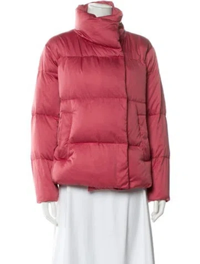 Pre-owned Weekend Max Mara Down Down Jacket In Pink