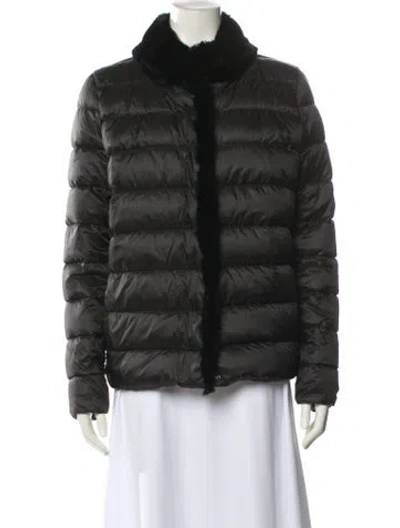Pre-owned Weekend Max Mara Down Jacket In Black