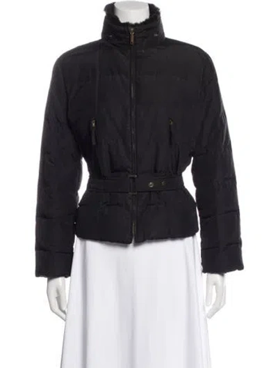 Pre-owned Weekend Max Mara Down Jacket In Black
