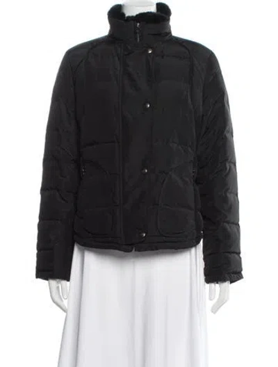 Pre-owned Weekend Max Mara Down Jacket In Black
