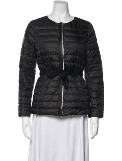 Pre-owned Weekend Max Mara Down Jacket In Black