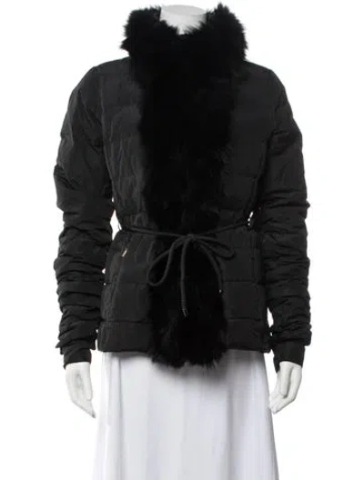 Pre-owned Weekend Max Mara Down Jacket In Black