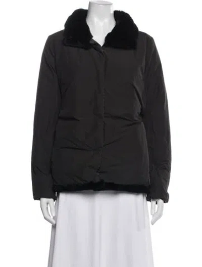 Pre-owned Weekend Max Mara Down Jacket In Blue