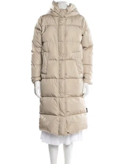 Pre-owned Weekend Max Mara Down Jacket In Neutral