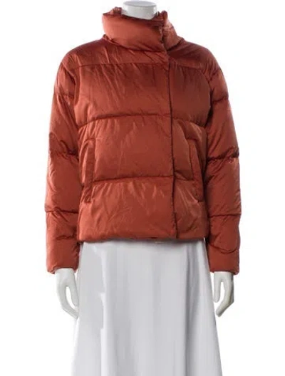 Pre-owned Weekend Max Mara Down Jacket In Orange