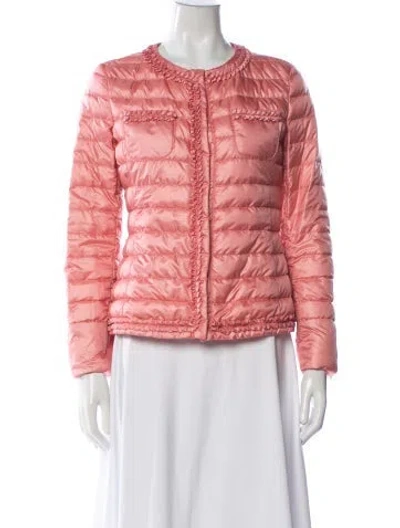 Pre-owned Weekend Max Mara Down Jacket In Pink