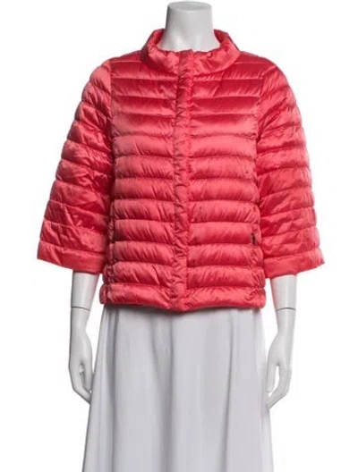 Pre-owned Weekend Max Mara Down Jacket In Pink