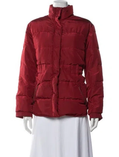 Pre-owned Weekend Max Mara Down Jacket In Red